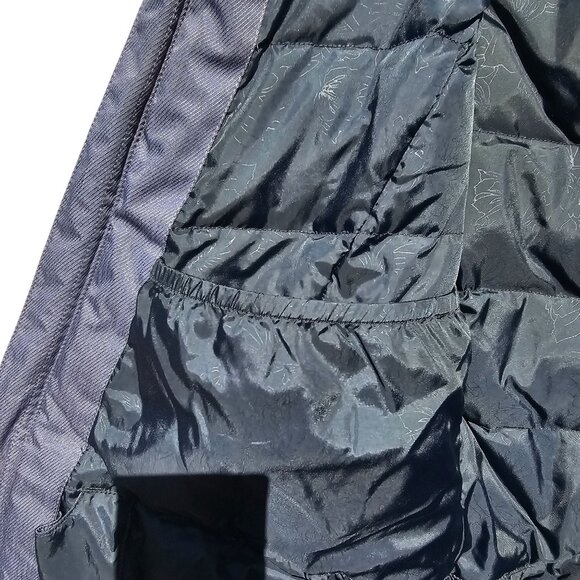 The North Face Get Down HyVent 550 Insulated Hooded Jacket Coat Large Purple - Picture 10 of 16